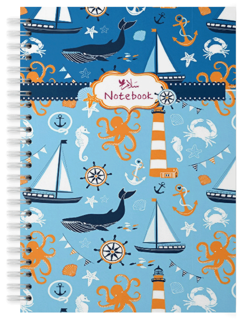 NOTEBOOK SPIRAL 9.5X15