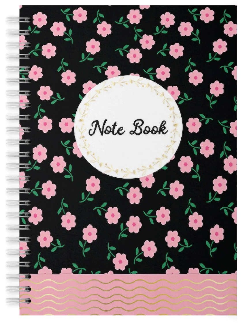 NOTE BOOK 10.5X15 SPIRALE VERNIS
