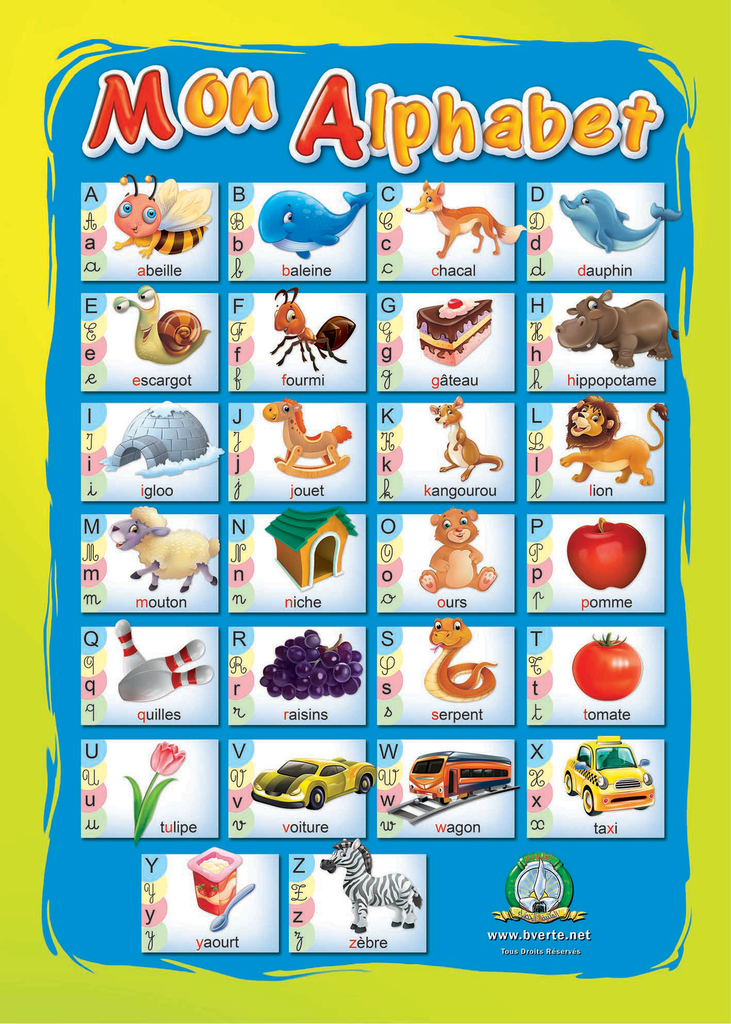 Mon Alphabet - petit format