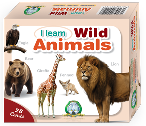 Boite éducative Anglais : wild animals