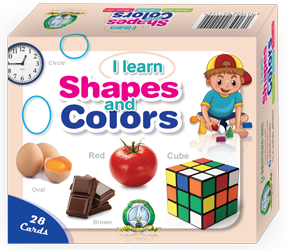 Boite éducative Anglais : Shapes and colors