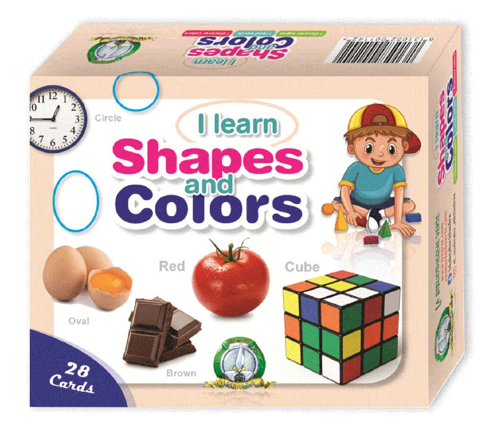 Boite éducative Anglais : Shapes and colors