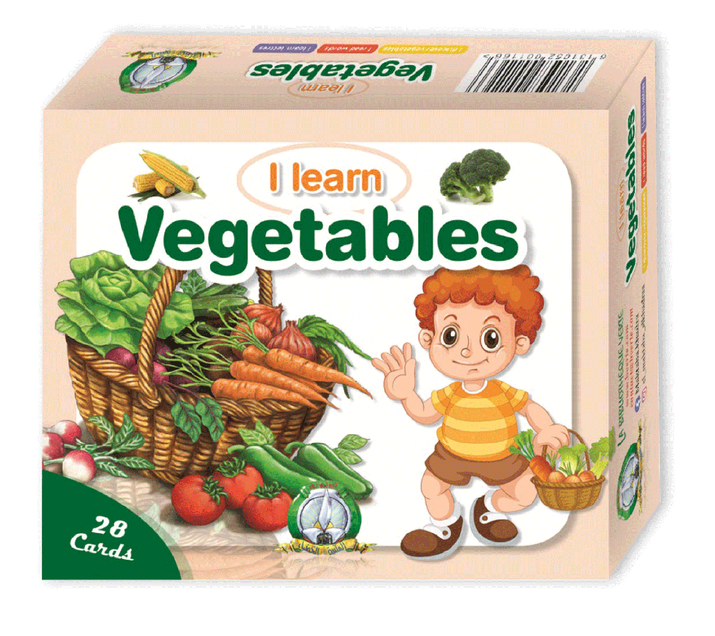 Boite éducative Anglais : Vegetables