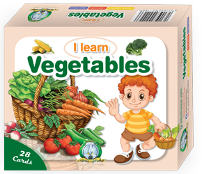 Boite éducative Anglais : Vegetables