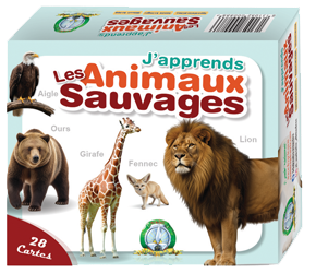 Boite éducative Fr : les animaux sauvages