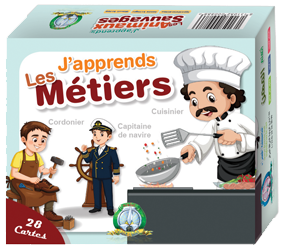 Boite éducative Fr : les métiers