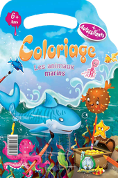 [34] Coloriage les animaux marins +6 ans