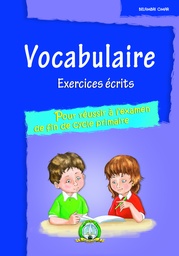 [5281] Exercices Écrits Vocabulaire (Français)