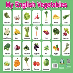 [72] Planche- Vegetables -Anglais-